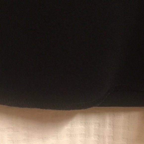 Embellished Ann‎ Taylor Loft  top size Petite xs black top blouse short sleeve - Picture 2 of 7